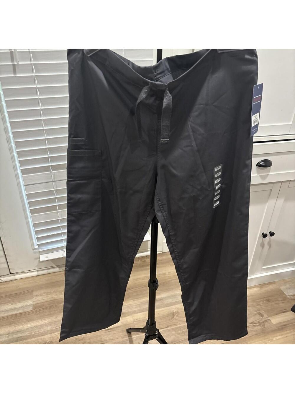 Cherokee Unisex Scrub Pants. Size Small Grey.